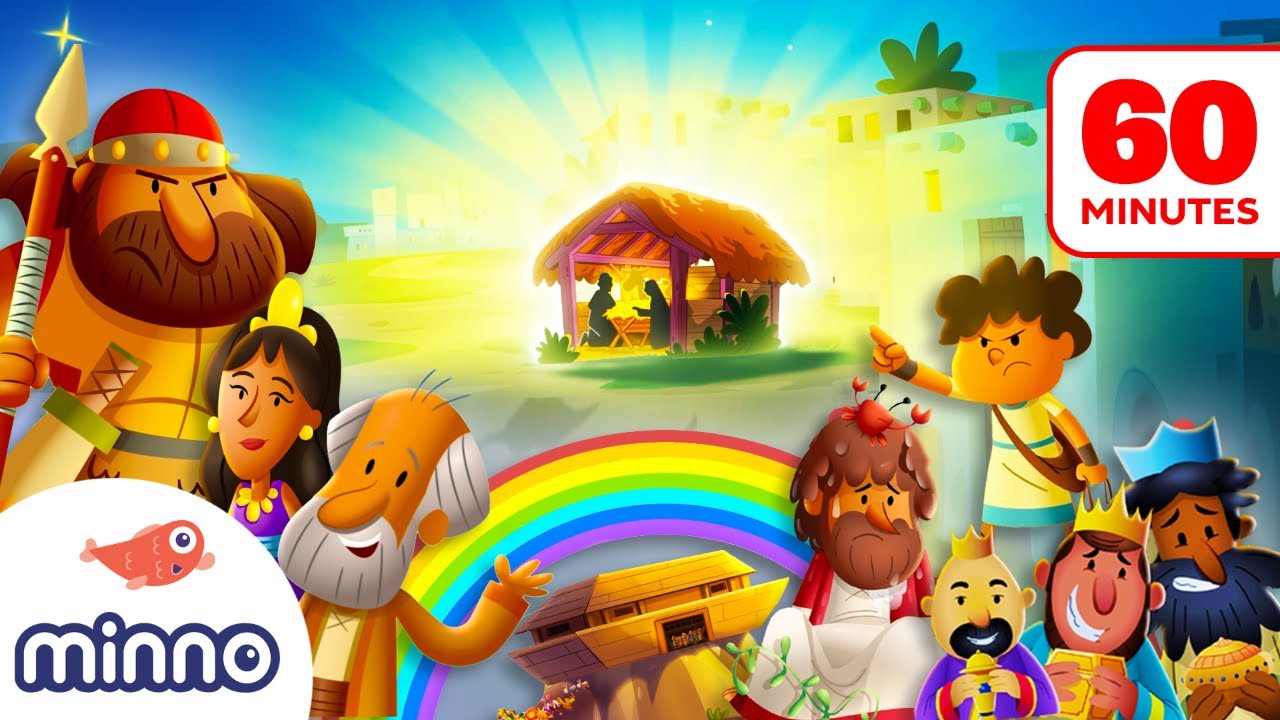 CHRISTMAS - 9 BIBLE Stories - cartoon