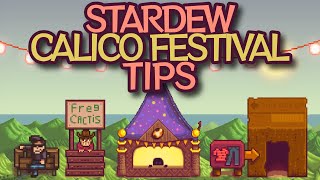 13 Desert Festival Tips for Stardew Valley! (1.6)