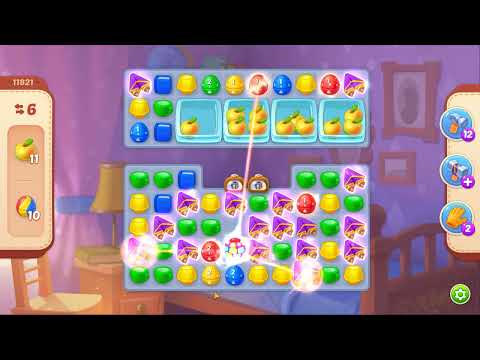 Homescapes Level 11821 No Boosters Gameplay #Bubunka