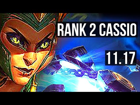 CASSIOPEIA vs XERATH (MID) | Rank 2 Cassio, 4/1/4 | JP Master | v11.17
