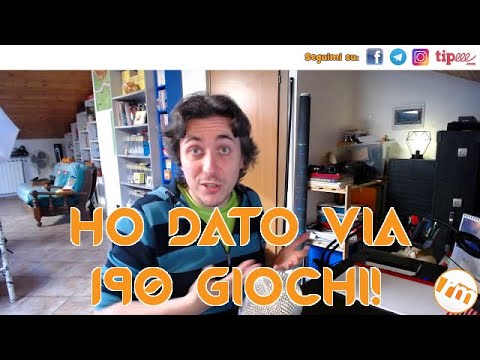 Ho dato via 190 giochi! - Il Teo delle cinque #38