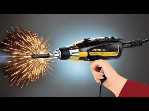 Metalworking Symphony 🔌 Electric Press Drill Start, Metal Drilling & Shut Off | Free SFX