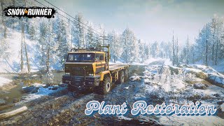 SNOWRUNNER: PLANT RESTORATION MISSION IN AMUR RUSSIA FEATURING SLEITER ST833 CHIMERA