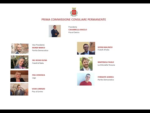 COMUNE PISA - 1A CCP DELL'11 MARZO 2025 (ORE 8.50)