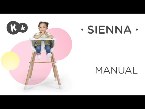 Kinderkraft maitinimo kėdutė Sienna, rožinė