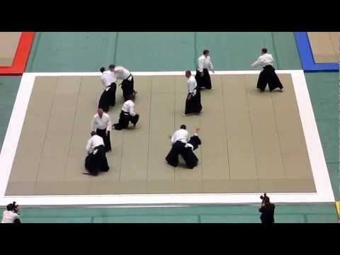 50th All Japan Aikido demo Russian Federation full