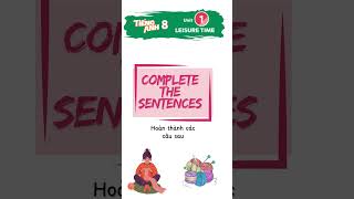 Tiếng Anh 8 | Unit 1 - Leisure Time (Getting Started)#ENGLISH8 #Conversation #LearningEnglish
