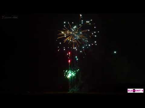 SCB936 - 49s 30mm Gold Willow to White Strobe w Green Strobe Mines (4k video)