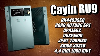 Cayin RU9 - Лампово-транзисторный портативный цап усилитель с аналоговым трактом! Новинка от Cayin!