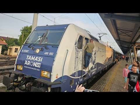 A SZÉKELY GYORS Zarándokvonat fogadása Sepsiszentgyörgyön | 2025