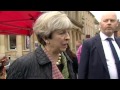 Theresa May Confronted On House Costs