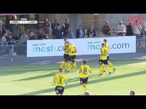Ottelukooste: KuPS - HJK 2-2