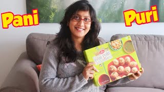 Unboxing of Haldiram's Pani Puri from Supermarket | Readymade Golgappa Kit Review | Pani Puri