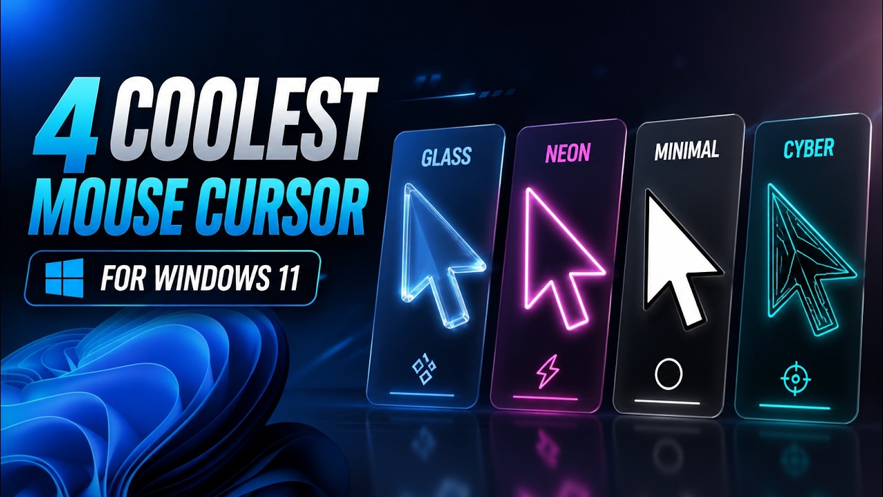 Top 4 Mouse Cursors for Windows 11