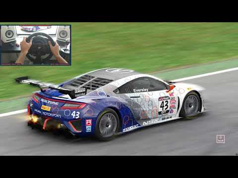 Project Cars 3 Gameplay Career Mode Road GT(A) - Ring Leader - Acura NSX GT3 : Thrustmaster T300RS