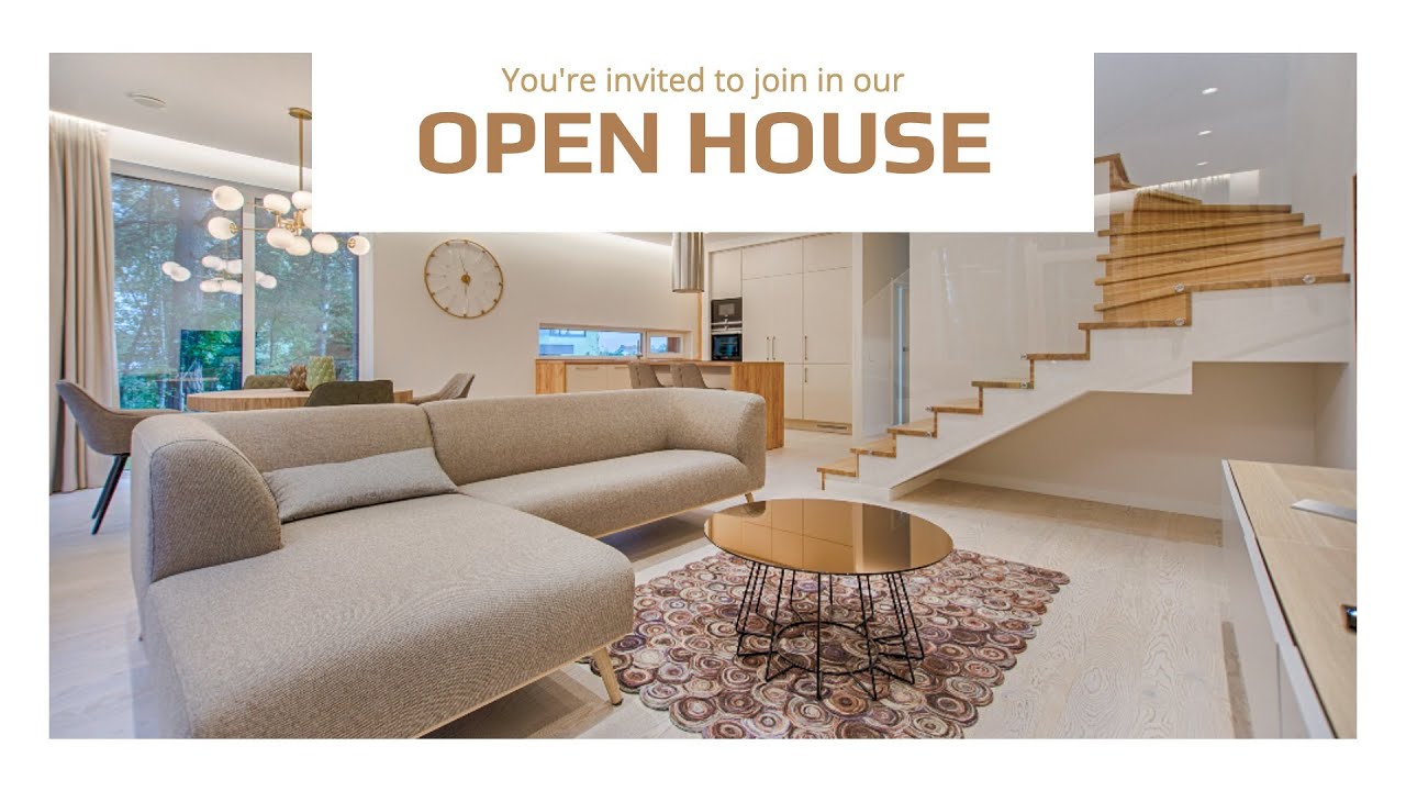 Free Open House Invite Video Template (Customizable) - FlexClip