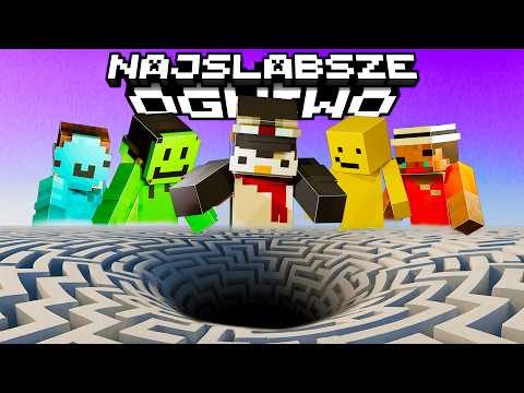 8 YouTubers vs The Hardest Maze in Minecraft - The Weakest Link with YouTubers