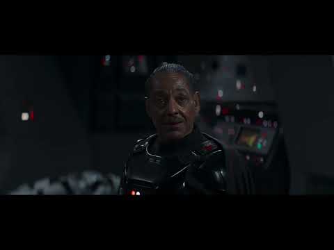 Moff Gideon captured / Bo-Katan pretending to throne and Sabre - The Mandalorian Season Two (2020)