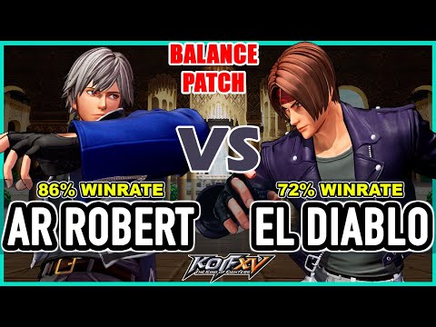KOF XV 🔥 AR Robert (Rock/Isla/Iori) vs El Diablo (Kyo/Rock/Isla)