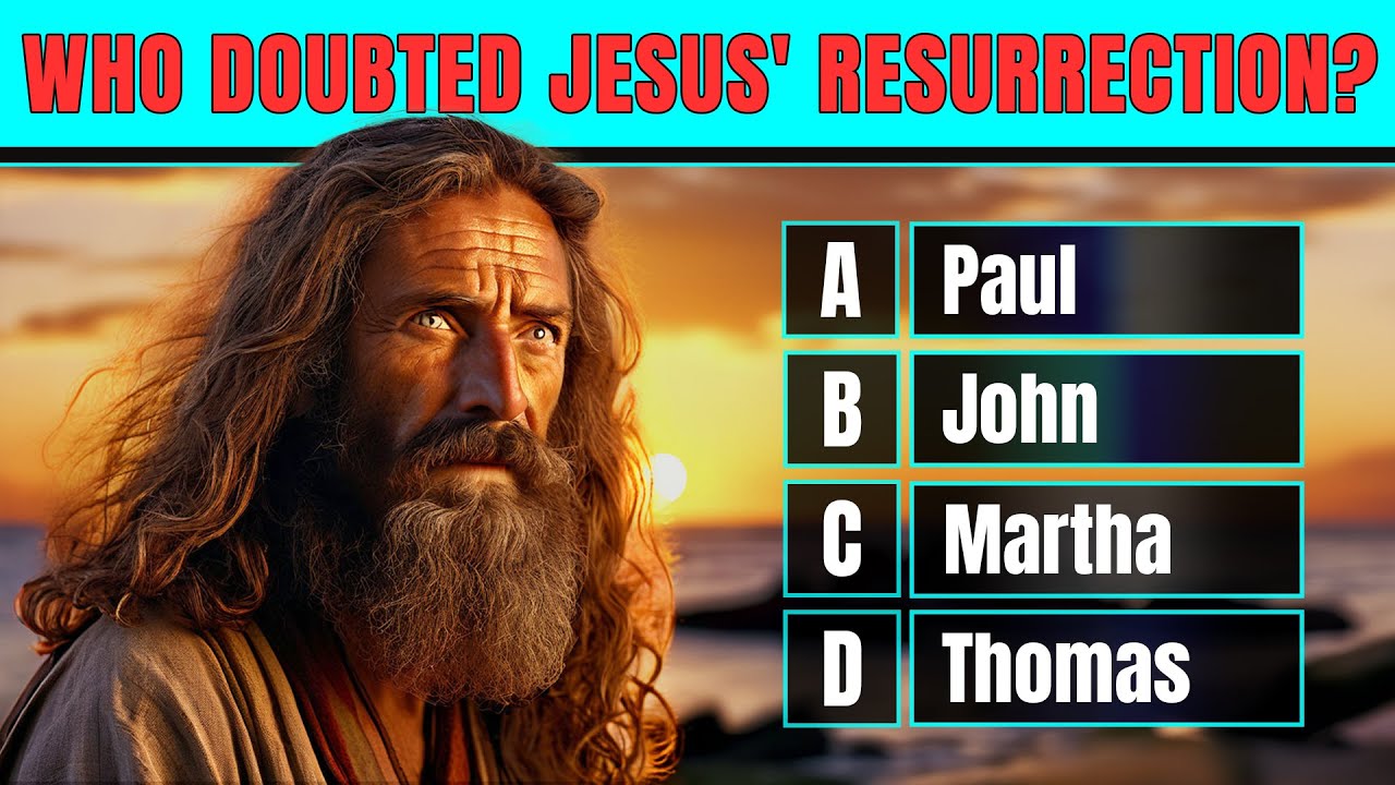 THE GOSPEL OF MATTHEW - 25 BIBLE QUESTIONS TO TEST YOUR BIBLE KNOWLEDGE | The Bible Quiz