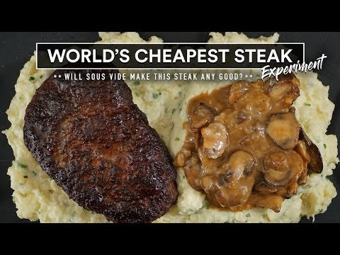 Can SOUS VIDE make world's CHEAPEST Steak Amazing?