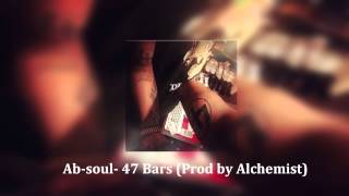 Ab-Soul - 47 Bars Prod by Alchemist (Capital Steez Tribute)