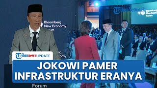 Pidato Berbahasa Inggris, Jokowi Pamer Pembangunan Infrastruktur di Eranya saat Pidato di Bloomberg