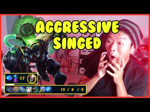 How To Play Singed To Dominate The Enemy | LOL Season 10 Ranked