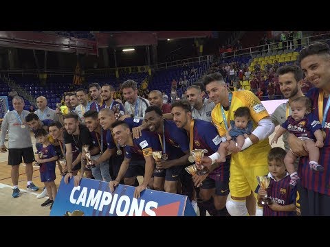 Resum Final Copa Catalunya Futbol Sala 2018 Industrias Santa Coloma   FC Barcelona Lassa