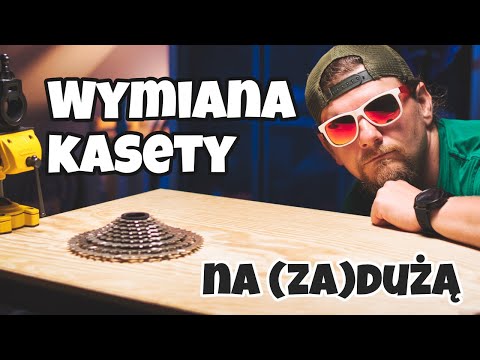 Wymiana kasety rowerowej na zbyt dużą (#mtb / bębenek Shimano 11s) | Cichy Mechanik