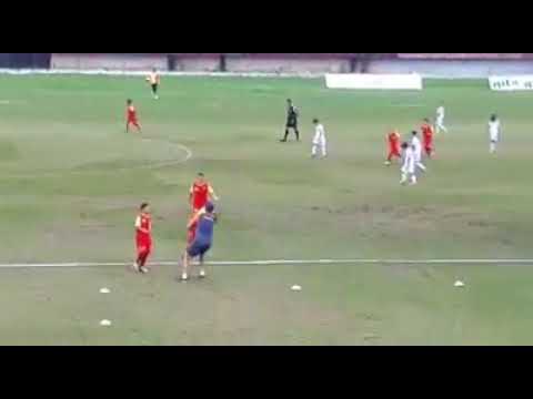 Gol de falta contra o Audax Paulista 2017