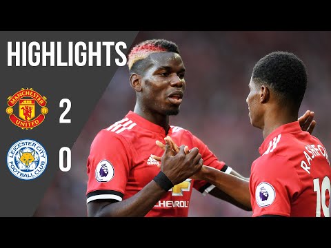 Manchester United 2-0 Leicester (17/18) | Premier League Highlights | Manchester United