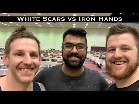 Nick Nanavati vs Tank - White Scars vs Iron Hands Warhammer 40K Battle Report