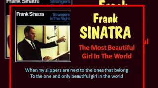 The Most Beautiful Girl In The World (Frank Sinatra - with Lyrics)