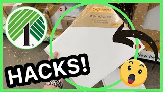 🤯DOLLAR TREE CANVAS HACKS You have to Try | Dollar Tree DIY 2025