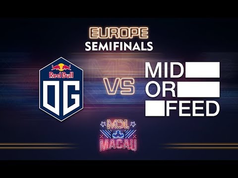 OG vs MoF Game 1 - MDL Macau EU Qualifier: Semifinals - @SkimGaming