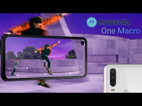 MOTOROLA One Macro Official : Budget Android One Smartphone for 2020