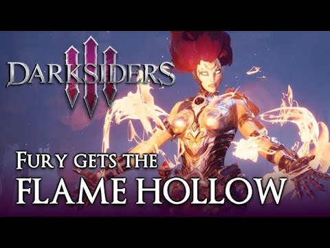DARKSIDERS 3 - Fury meets The Lord of Hollows & gets the Flame Hollow (All Fired Up Now!) #gaming