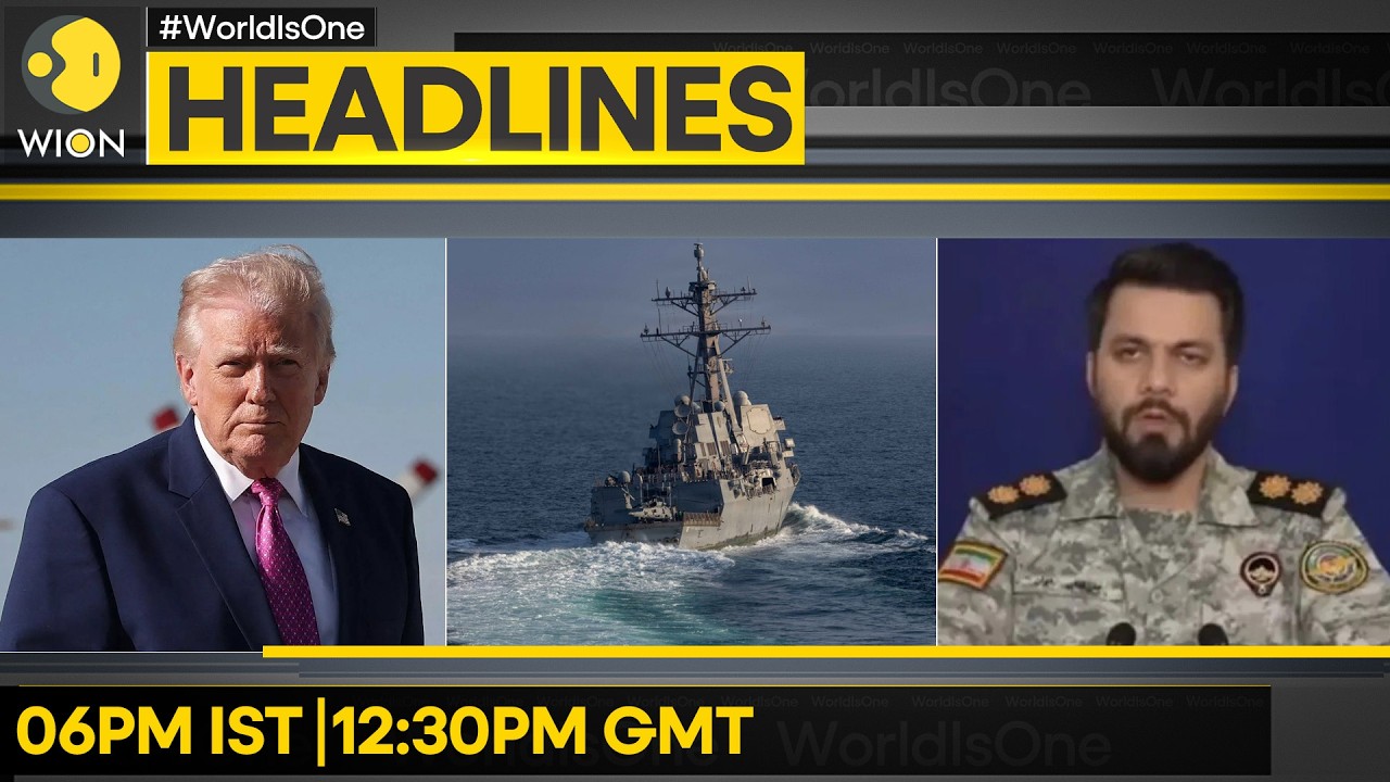 IRGC: No Gulf Ports Safe If... | US Blockade Applies To All Vessel Traffic | WION Headlines