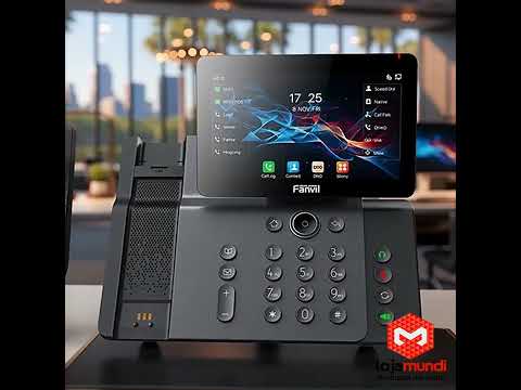 Video do produto Telefone IP Fanvil V66 Pro - 20 Linhas SIP, Wi-Fi 6, Bluetooth 5.4 e Monofone Sem Fio