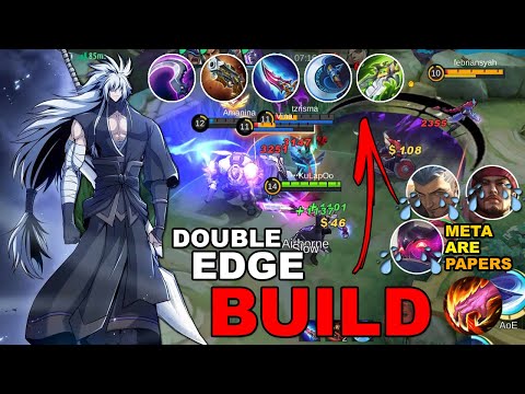 This ALUCARD Double Edge Build Makes Meta Papers  | ALUCARD BEST BUILD 2023 | MLBB