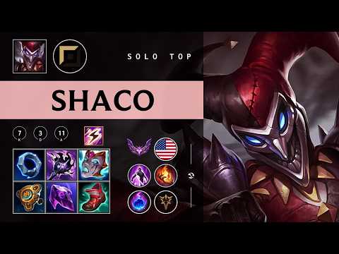 Shaco Top vs Jayce - NA Master Patch 26.04