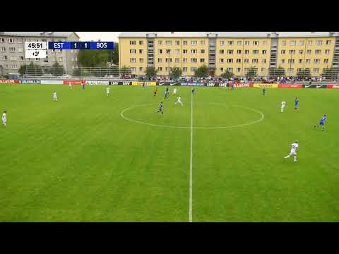 UEFA U15 sõprusturniir 2023: Bosnia ja Hertsegoviina - Eesti 1:2 (27.08.2023)