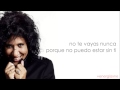 Rosana - Si Tú No Estás (con letra)