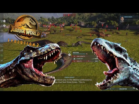 EPIC CARNIVORE DINOSAURS BATTLE ROYALE! | JURASSIC WORLD: EVOLUTION 2 4K BATTLE ROYALE!