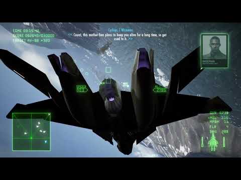 XFA-33B Fenrir Mod. Mission 11: Fleet Destruction. Ace Combat 7.