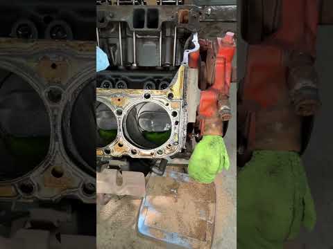 Chevy 350 Blown Head Gasket #automobile #sbc #motor #c3corvette