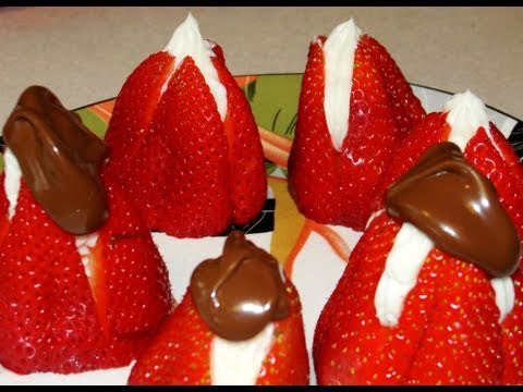 Cream Cheese Stuffed Strawberries