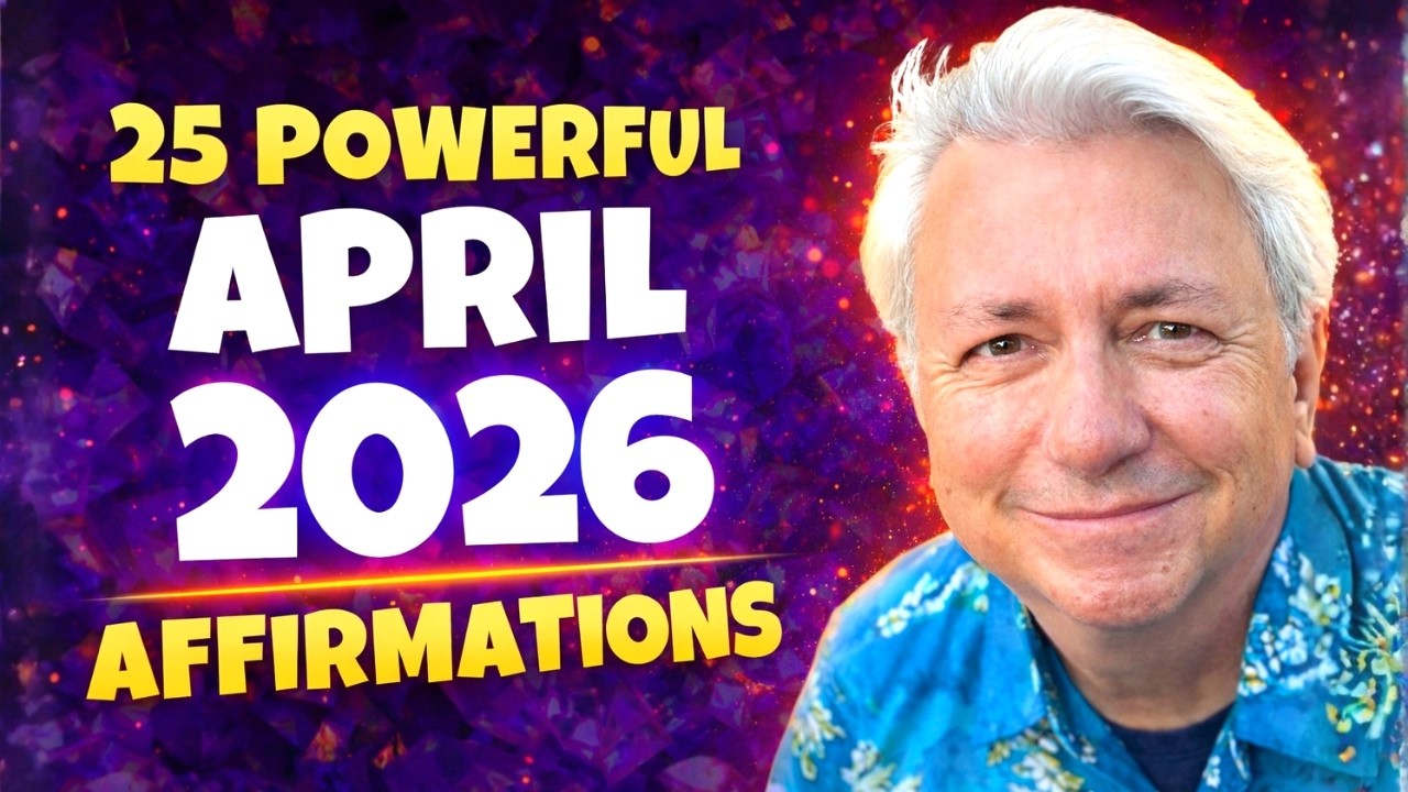 25 Powerful Affirmations for April 2026 | Bob Baker Inspiration Update
