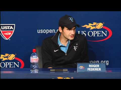 2010 US Open Press Conferences: Roger Federer (Semifinals)